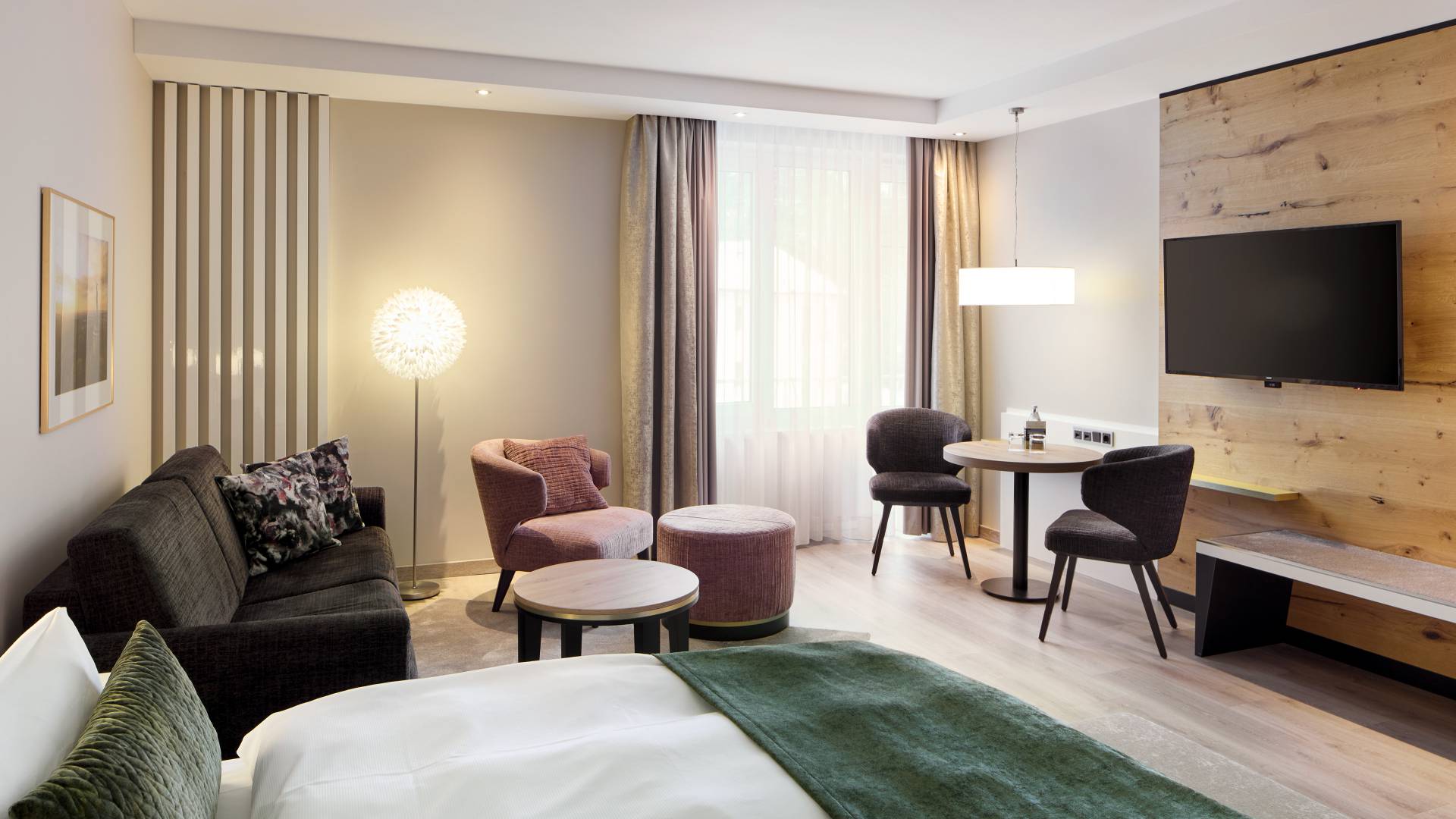 Moderne Juniorsuite im Park Hotel Bad Lippspringe