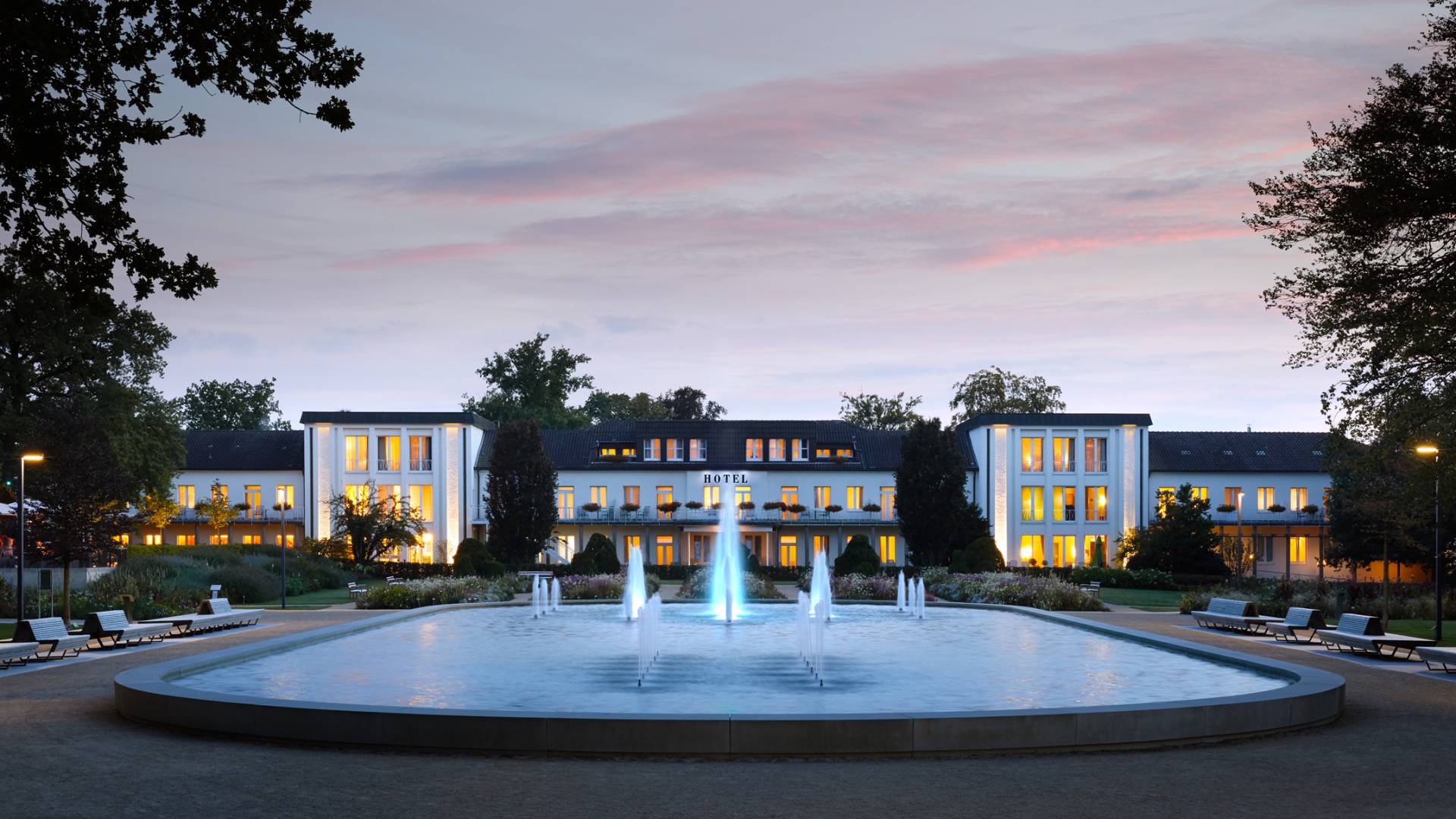 Außenansicht Herbst Park Hotel & Spa Bad Lippspringe
